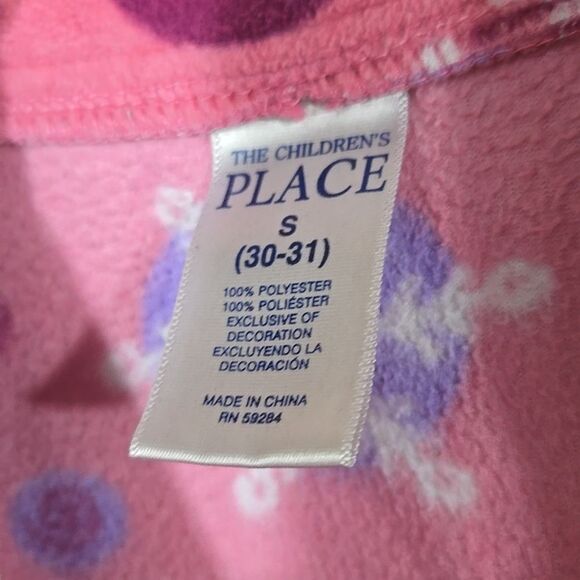 Women's Christmas Pajama 2pc Set Pink Fleece Holiday Sleep Set Sleepwear Polar - Picture 3 of 9